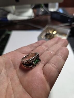 Emperial Greek Ring Size 9